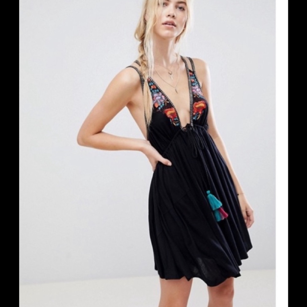 Free People Black Dress size XS